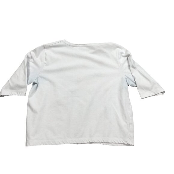 Onque Casuals White Applique Halloween T Shirt Size L - Picture 2 of 6